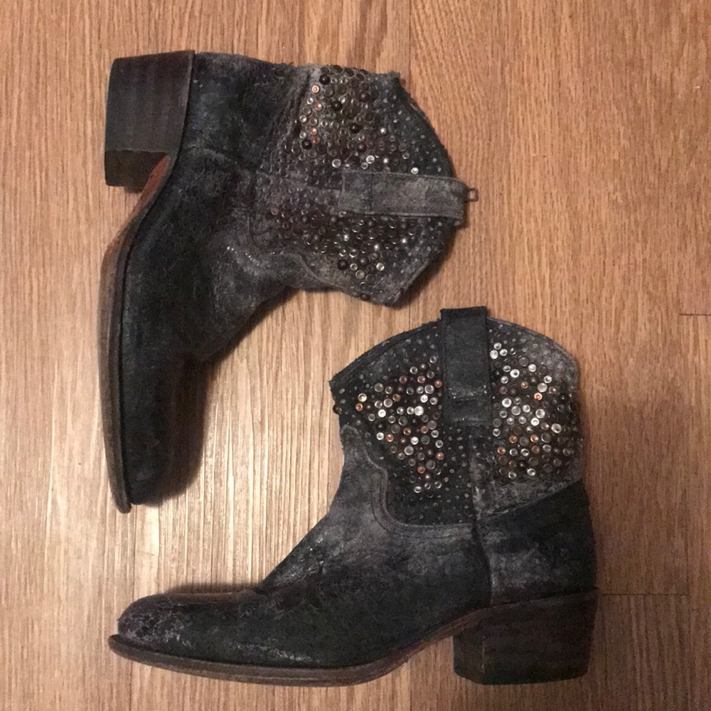 Frye Deborah Studded Boots